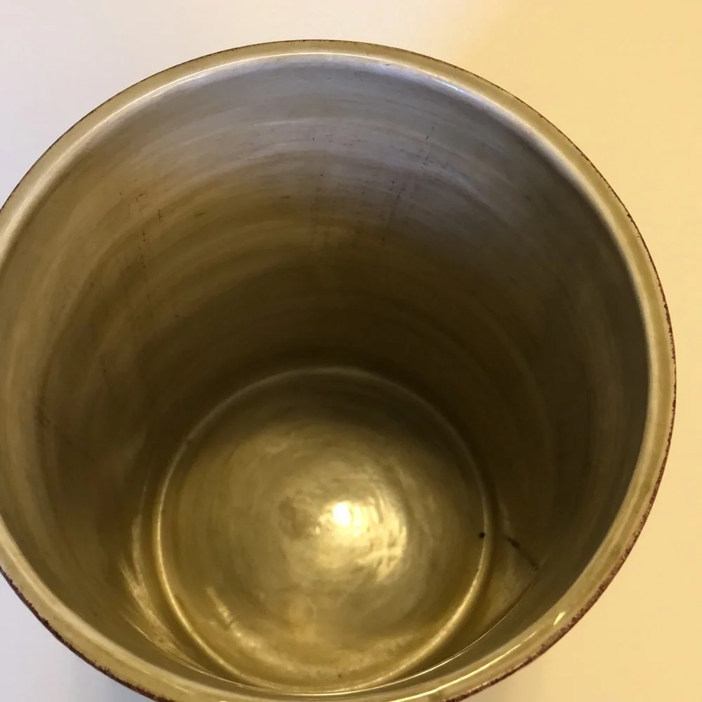 Grape Design Ceramic Vase